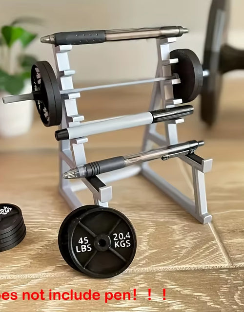 Load image into Gallery viewer, PowerPen Barbell Pen Holder – Lift Your Desk Game with Strength and Style
