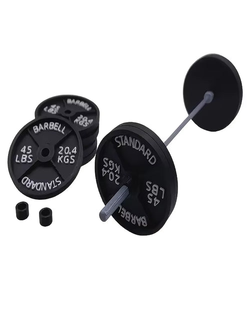 Load image into Gallery viewer, PowerPen Barbell Pen Holder – Lift Your Desk Game with Strength and Style
